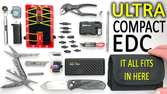 New EDC Tech & Pocket Rack™ Prototype For a Next Level Mini Everyday Carry Kit