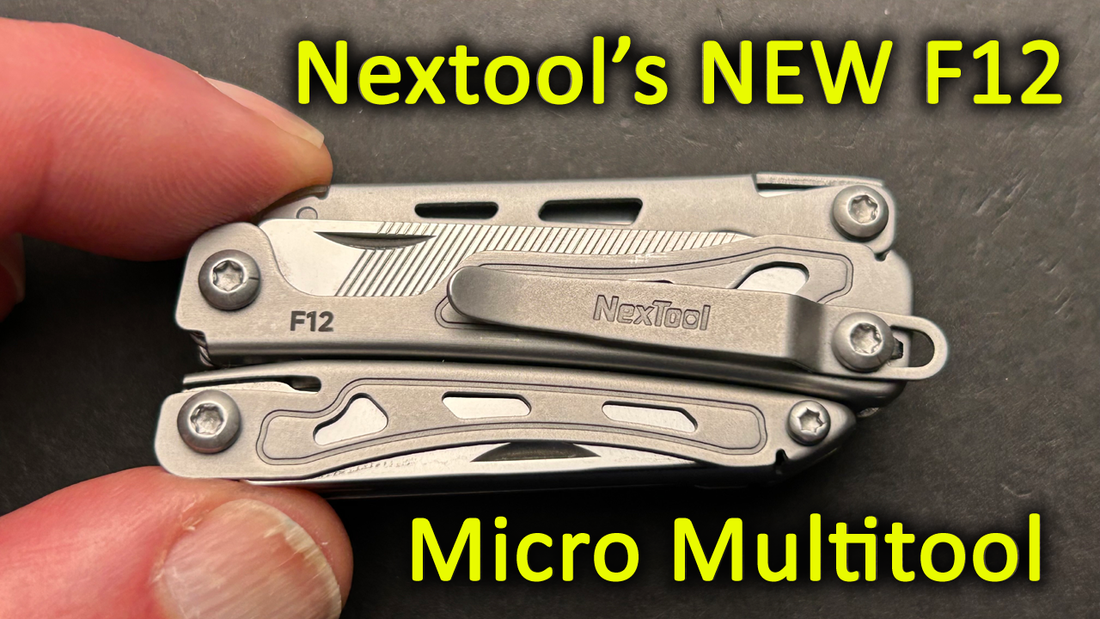 Old vs. New: Nextool Mini Flagship F12 vs Original Mini Flagship! (Pocket Clip, Lighter Weight, More Tools?)