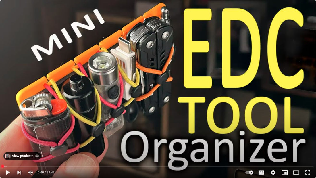 The Pocket Rack™ EDC Organizer Dramatically Changed What I Carry and  How I Carry It